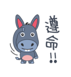 Little Donkey Daily Life（個別スタンプ：12）