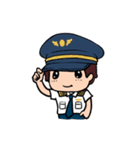 Pilot's Dairy（個別スタンプ：8）
