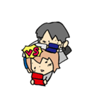 年下彼氏と年上彼女（個別スタンプ：22）
