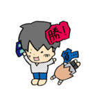 年下彼氏と年上彼女（個別スタンプ：23）