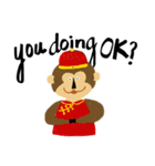 English Monkey（個別スタンプ：5）