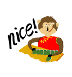 English Monkey（個別スタンプ：9）