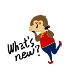 English Monkey（個別スタンプ：17）