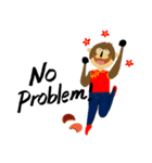 English Monkey（個別スタンプ：19）