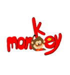 English Monkey（個別スタンプ：20）