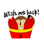 English Monkey（個別スタンプ：21）