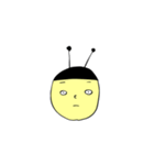 独身OLミツバチちゃん（個別スタンプ：1）
