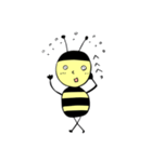 独身OLミツバチちゃん（個別スタンプ：12）