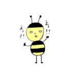 独身OLミツバチちゃん（個別スタンプ：15）