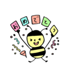 独身OLミツバチちゃん（個別スタンプ：26）