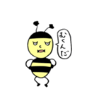 独身OLミツバチちゃん（個別スタンプ：33）