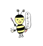 独身OLミツバチちゃん（個別スタンプ：38）