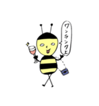 独身OLミツバチちゃん（個別スタンプ：39）