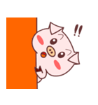 pig dukdik（個別スタンプ：38）