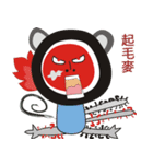 Three kids' drawings and  dialogues（個別スタンプ：4）