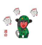 Three kids' drawings and  dialogues（個別スタンプ：16）