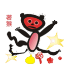 Three kids' drawings and  dialogues（個別スタンプ：17）