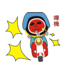 Three kids' drawings and  dialogues（個別スタンプ：21）