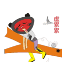 Three kids' drawings and  dialogues（個別スタンプ：27）