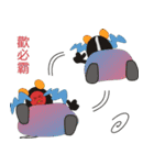 Three kids' drawings and  dialogues（個別スタンプ：40）