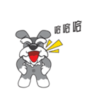 Grey Puppy（個別スタンプ：7）