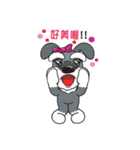 Grey Puppy（個別スタンプ：33）