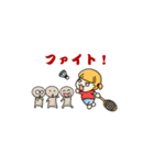 スポーツ ガール（個別スタンプ：12）