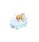 スポーツ ガール（個別スタンプ：14）