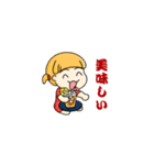 スポーツ ガール（個別スタンプ：15）