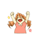 そばかす双子（個別スタンプ：1）