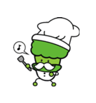 Flower Flower Broccoli（個別スタンプ：34）