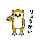 スローロリスちゃん（個別スタンプ：4）