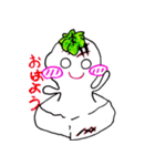 もちもちっとしたうさぎ（個別スタンプ：1）