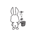 もちもちっとしたうさぎ（個別スタンプ：24）
