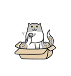 Iron microphone Diary2(Cat friends)（個別スタンプ：7）