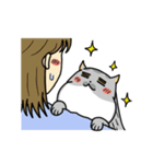 Iron microphone Diary2(Cat friends)（個別スタンプ：18）