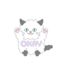 ネコでれんらく（個別スタンプ：3）