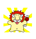 ライオンの楽しい生活（個別スタンプ：2）