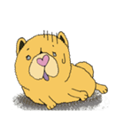 チャウチャウなのです。（個別スタンプ：8）