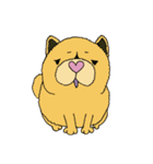 チャウチャウなのです。（個別スタンプ：17）