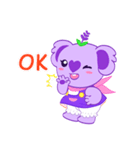 Purple Koala (Vol. Babble)（個別スタンプ：3）