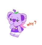 Purple Koala (Vol. Babble)（個別スタンプ：5）