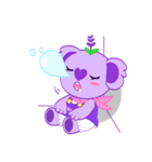 Purple Koala (Vol. Babble)（個別スタンプ：9）