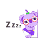 Purple Koala (Vol. Babble)（個別スタンプ：10）