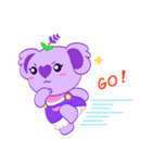 Purple Koala (Vol. Babble)（個別スタンプ：12）