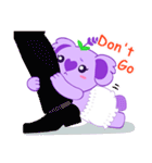 Purple Koala (Vol. Babble)（個別スタンプ：13）