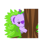 Purple Koala (Vol. Babble)（個別スタンプ：16）