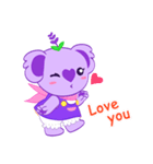 Purple Koala (Vol. Babble)（個別スタンプ：20）