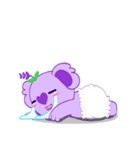 Purple Koala (Vol. Babble)（個別スタンプ：22）