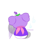 Purple Koala (Vol. Babble)（個別スタンプ：28）